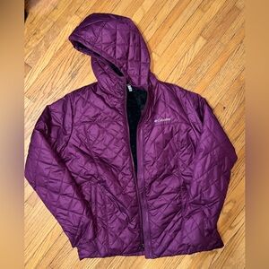 Columbia quilted and lined jacket